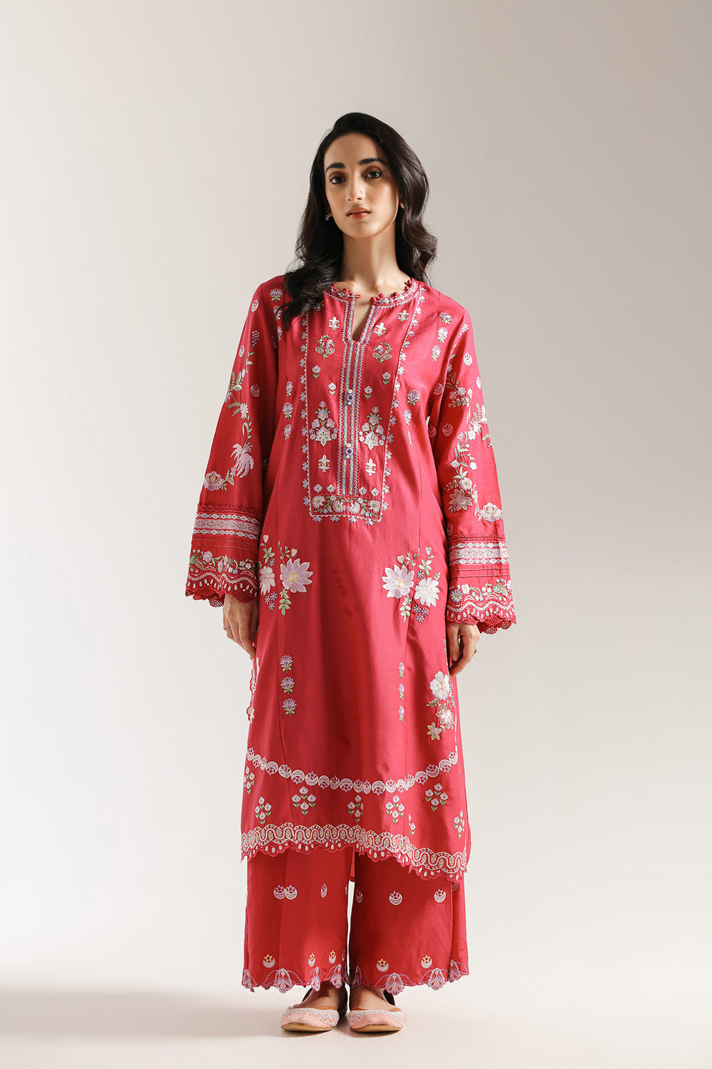 Ethnic | Rozana Collection 25 | Embroidered Dress 08A - by Libasekhas UK - Registered Vendor of : Ethnic - 100% Original Designer Dress
