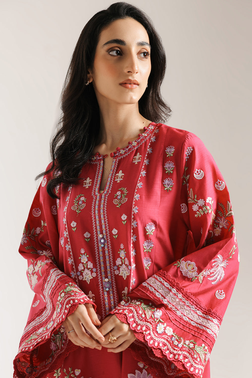 Ethnic | Rozana Collection 25 | Embroidered Dress 08A - by Libasekhas UK - Registered Vendor of : Ethnic - 100% Original Designer Dress