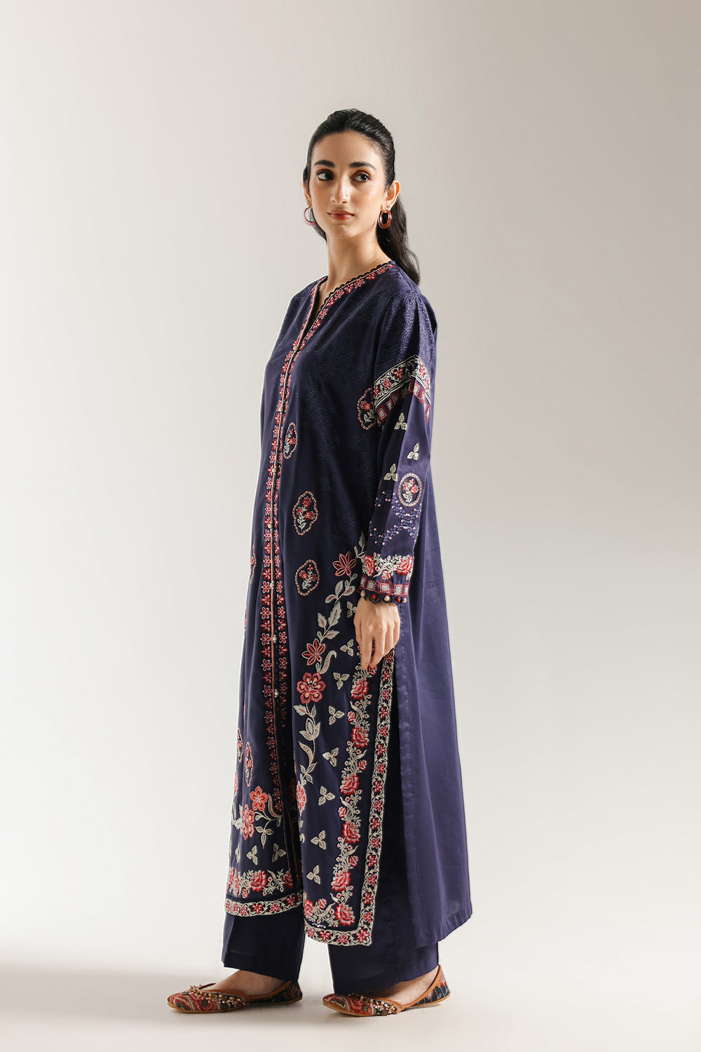 Ethnic | Rozana Collection 25 | Embroidered Dress 05A - by Libasekhas UK - Registered Vendor of : Ethnic - 100% Original Designer Dress