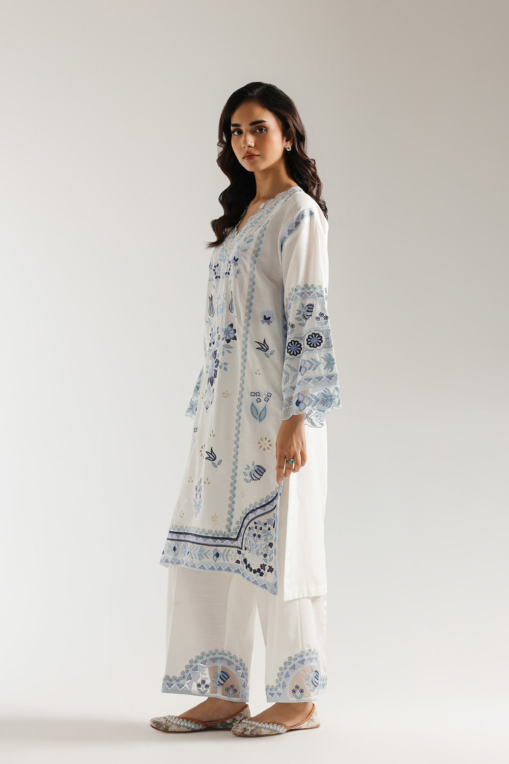 Ethnic | Rozana Collection 25 | Embroidered Dress 17A - by Libasekhas UK - Registered Vendor of : Ethnic - 100% Original Designer Dress