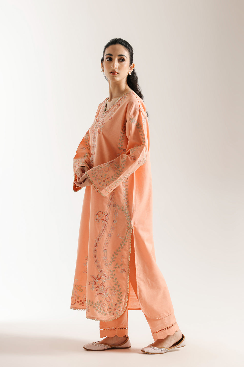 Ethnic | Rozana Collection 25 | Embroidered Dress 06A - by Libasekhas UK - Registered Vendor of : Ethnic - 100% Original Designer Dress