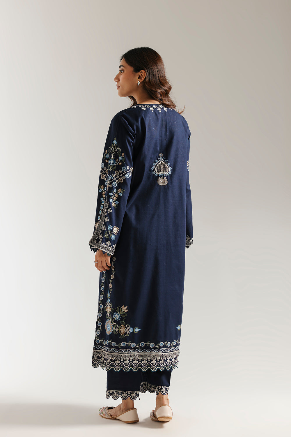 Ethnic | Rozana Collection 25 | Embroidered Dress 09A - by Libasekhas UK - Registered Vendor of : Ethnic - 100% Original Designer Dress