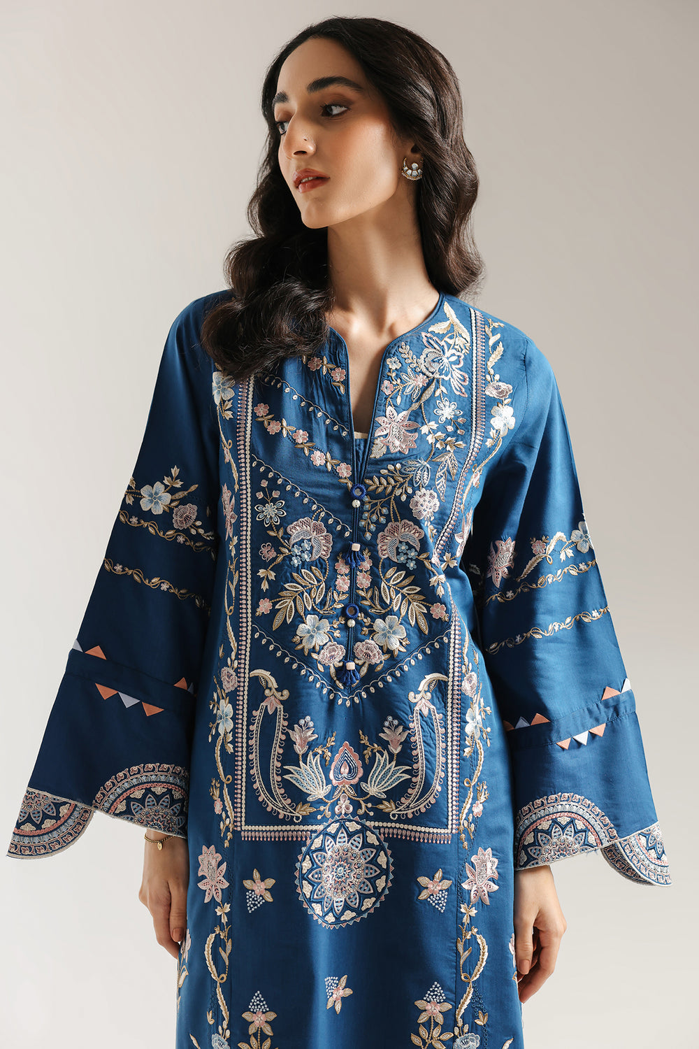 Ethnic | Rozana Collection 25 | Embroidered Dress 04A - by Libasekhas UK - Registered Vendor of : Ethnic - 100% Original Designer Dress