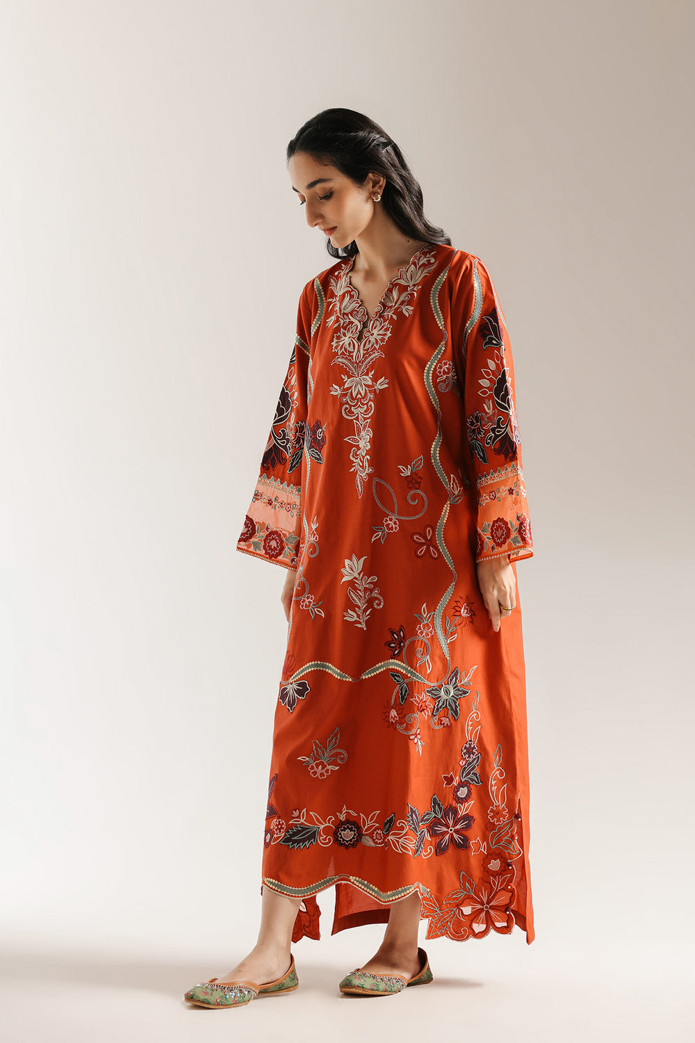 Ethnic | Rozana Collection 25 | Embroidered Dress 01A - by Libasekhas UK - Registered Vendor of : Ethnic - 100% Original Designer Dress
