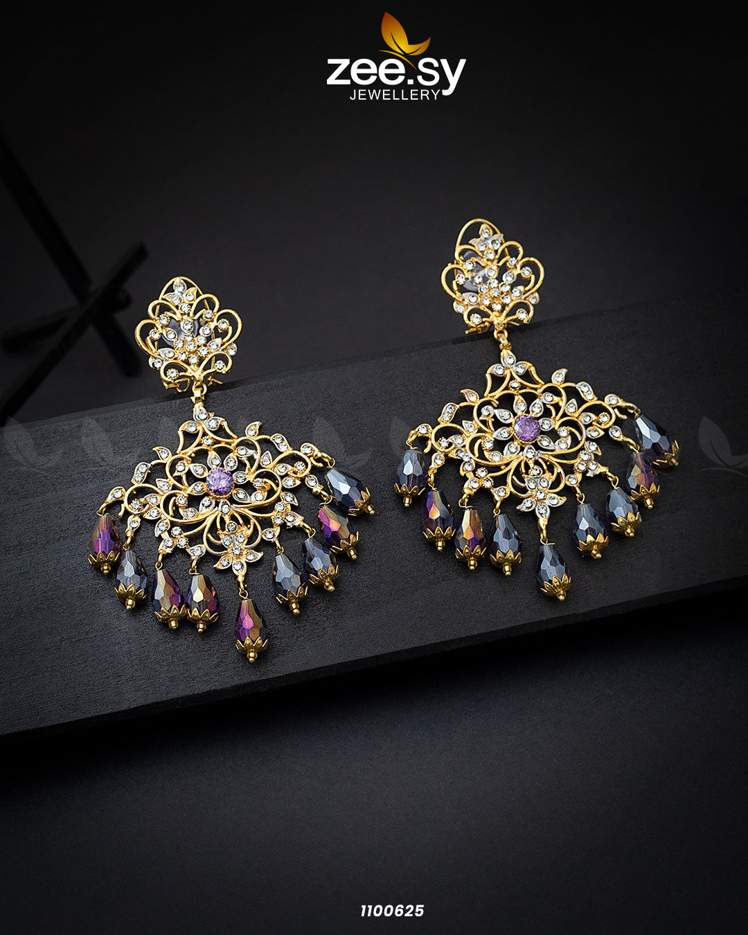 Earrings-0297 - by - Libasekhas UK - Registered Vendor of : Zeesy - 100% Original Designer Dresss