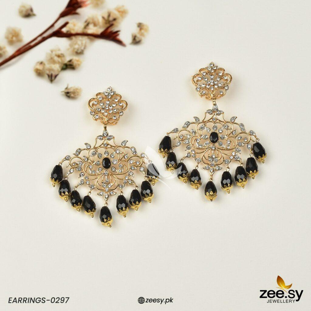 Earrings-0297 - by - Libasekhas UK - Registered Vendor of : Zeesy - 100% Original Designer Dresss