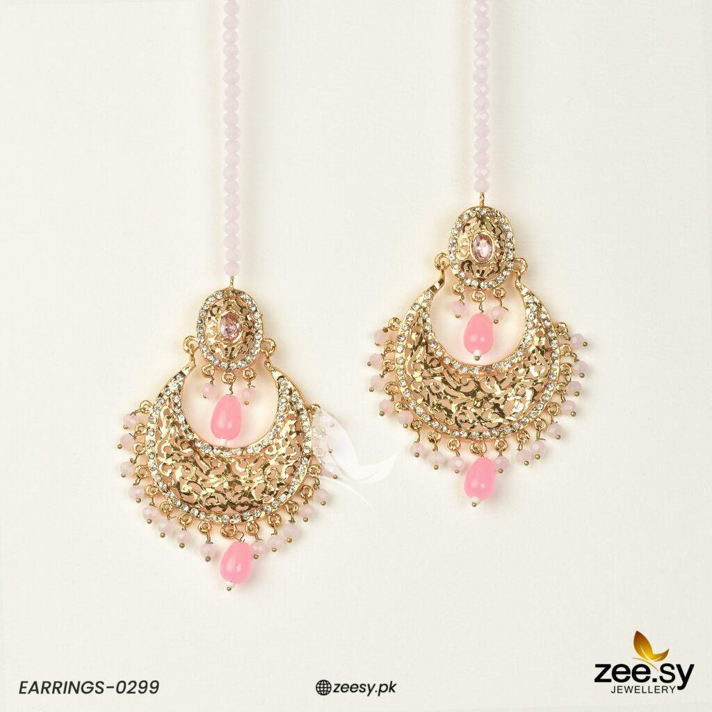 Earrings-0299 - by - Libasekhas UK - Registered Vendor of : Zeesy - 100% Original Designer Dresss