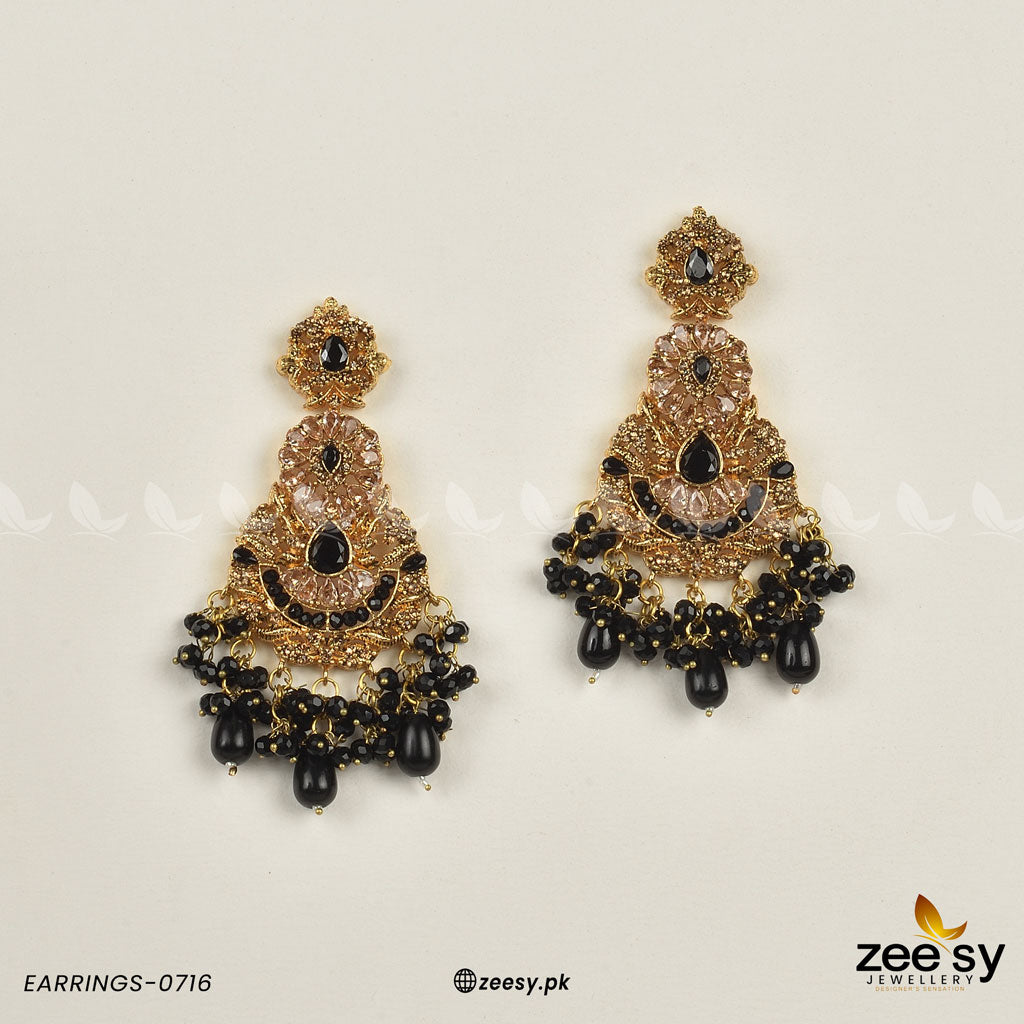 Earrings-0716 - by - Libasekhas UK - Registered Vendor of : Zeesy - 100% Original Designer Dresss