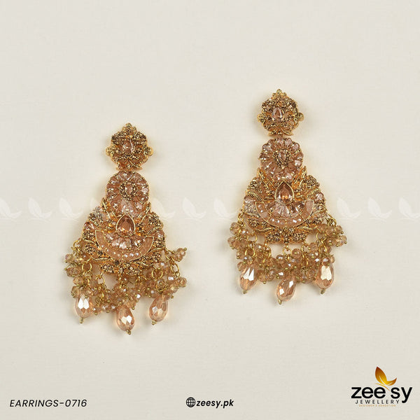 Earrings-0716 - by - Libasekhas UK - Registered Vendor of : Zeesy - 100% Original Designer Dresss