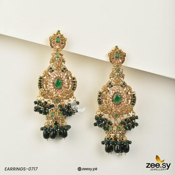 Earrings-0717 - by - Libasekhas UK - Registered Vendor of : Zeesy - 100% Original Designer Dresss