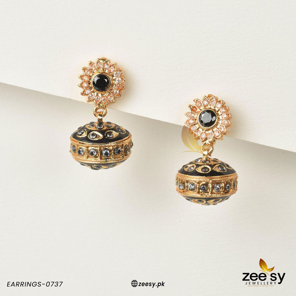 Earrings-0737 - by - Libasekhas UK - Registered Vendor of : Zeesy - 100% Original Designer Dresss