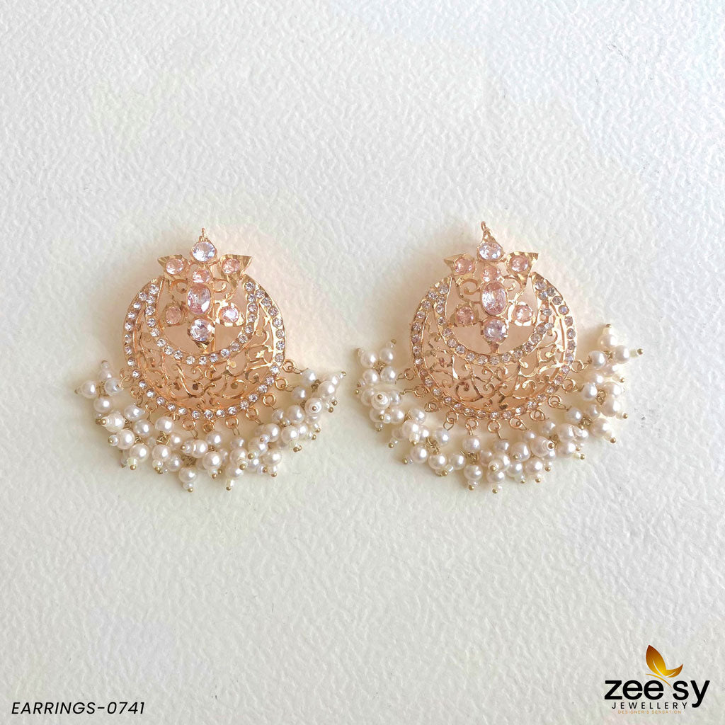 Earrings-0741 - by - Libasekhas UK - Registered Vendor of : Zeesy - 100% Original Designer Dresss
