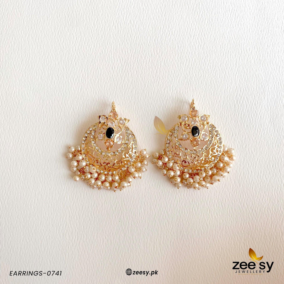 Earrings-0741 - by - Libasekhas UK - Registered Vendor of : Zeesy - 100% Original Designer Dresss