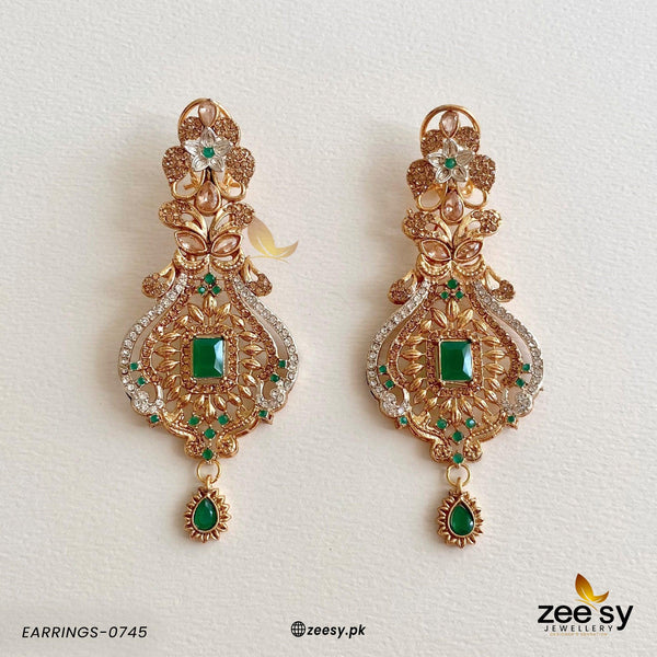 Earrings-0745 - by - Libasekhas UK - Registered Vendor of : Zeesy - 100% Original Designer Dresss