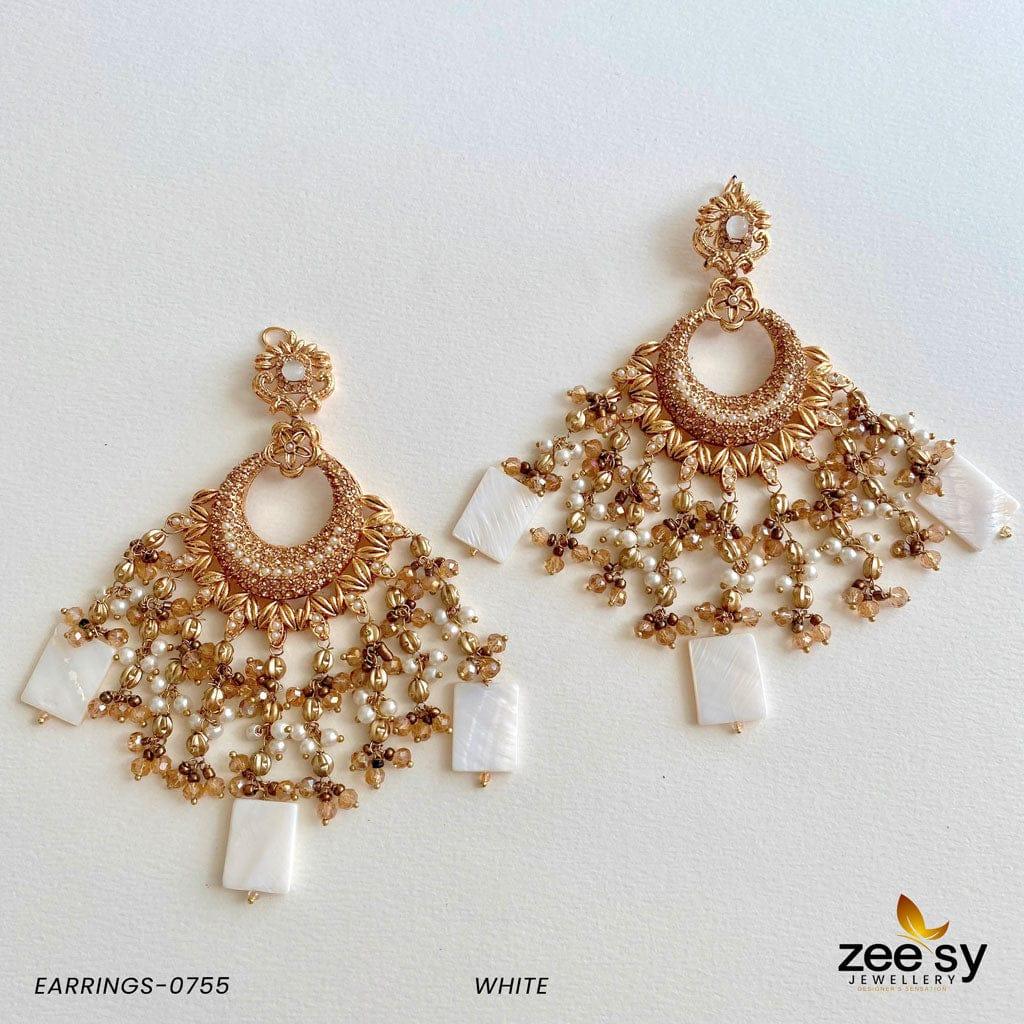 Earrings-0755 - by - Libasekhas UK - Registered Vendor of : Zeesy - 100% Original Designer Dresss