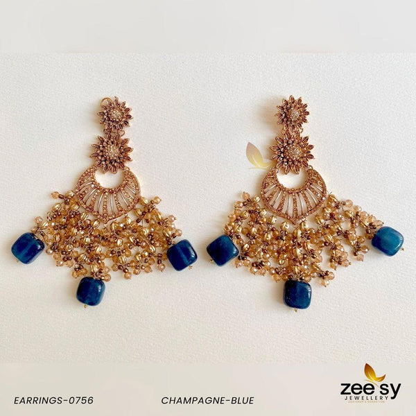 Earrings-0756 - by - Libasekhas UK - Registered Vendor of : Zeesy - 100% Original Designer Dresss