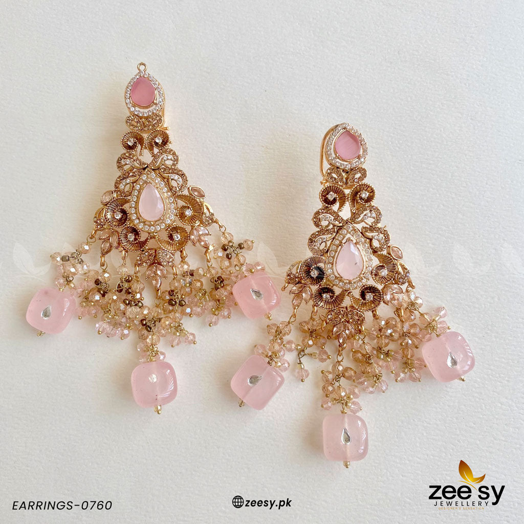 Earrings-0760 - by - Libasekhas UK - Registered Vendor of : Zeesy - 100% Original Designer Dresss