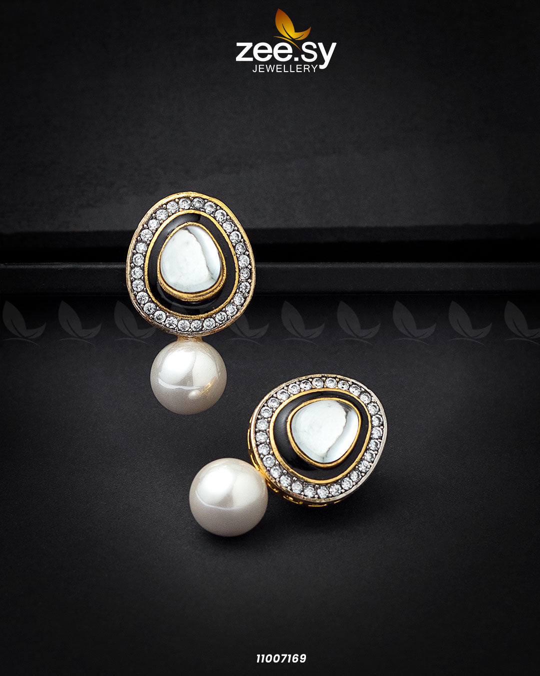 Earrings-0763 - by - Libasekhas UK - Registered Vendor of : Zeesy - 100% Original Designer Dresss