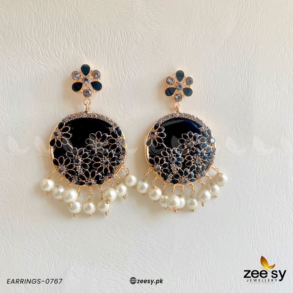 Earrings-0767 - by - Libasekhas UK - Registered Vendor of : Zeesy - 100% Original Designer Dresss