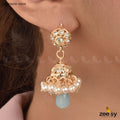 Earrings-0806 - by - Libasekhas UK - Registered Vendor of : Zeesy - 100% Original Designer Dresss