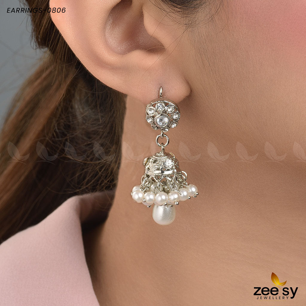 Earrings-0806 - by - Libasekhas UK - Registered Vendor of : Zeesy - 100% Original Designer Dresss