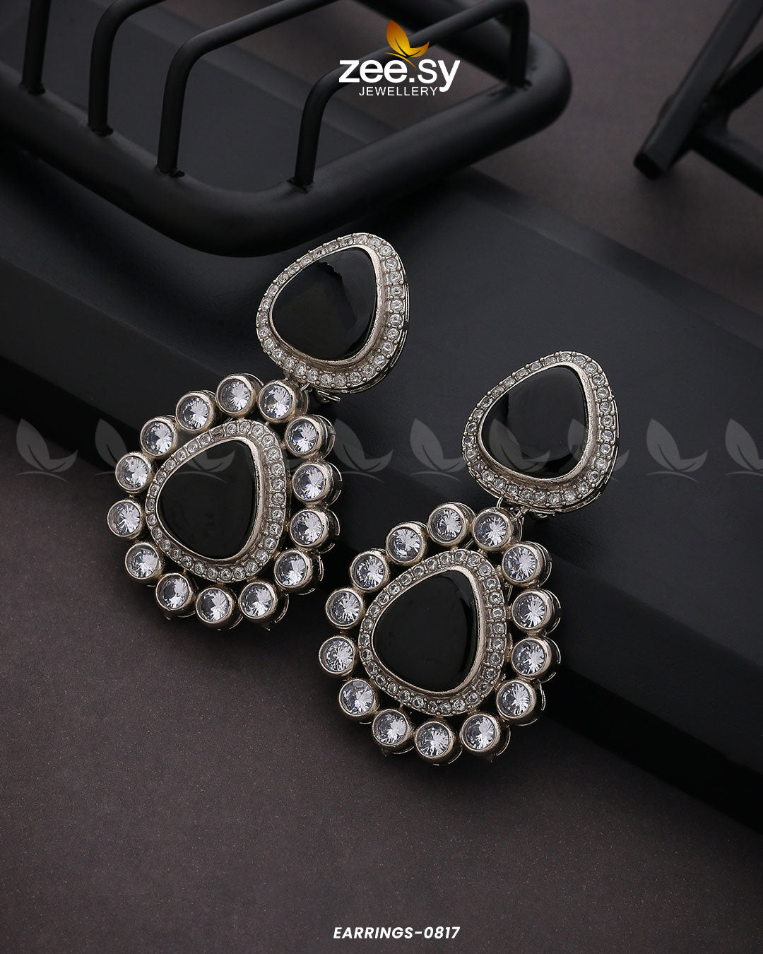 Earrings-0817 - by - Libasekhas UK - Registered Vendor of : Zeesy - 100% Original Designer Dresss