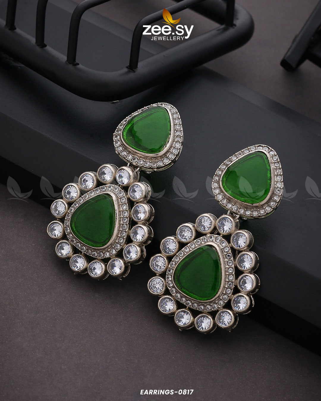 Earrings-0817 - by - Libasekhas UK - Registered Vendor of : Zeesy - 100% Original Designer Dresss