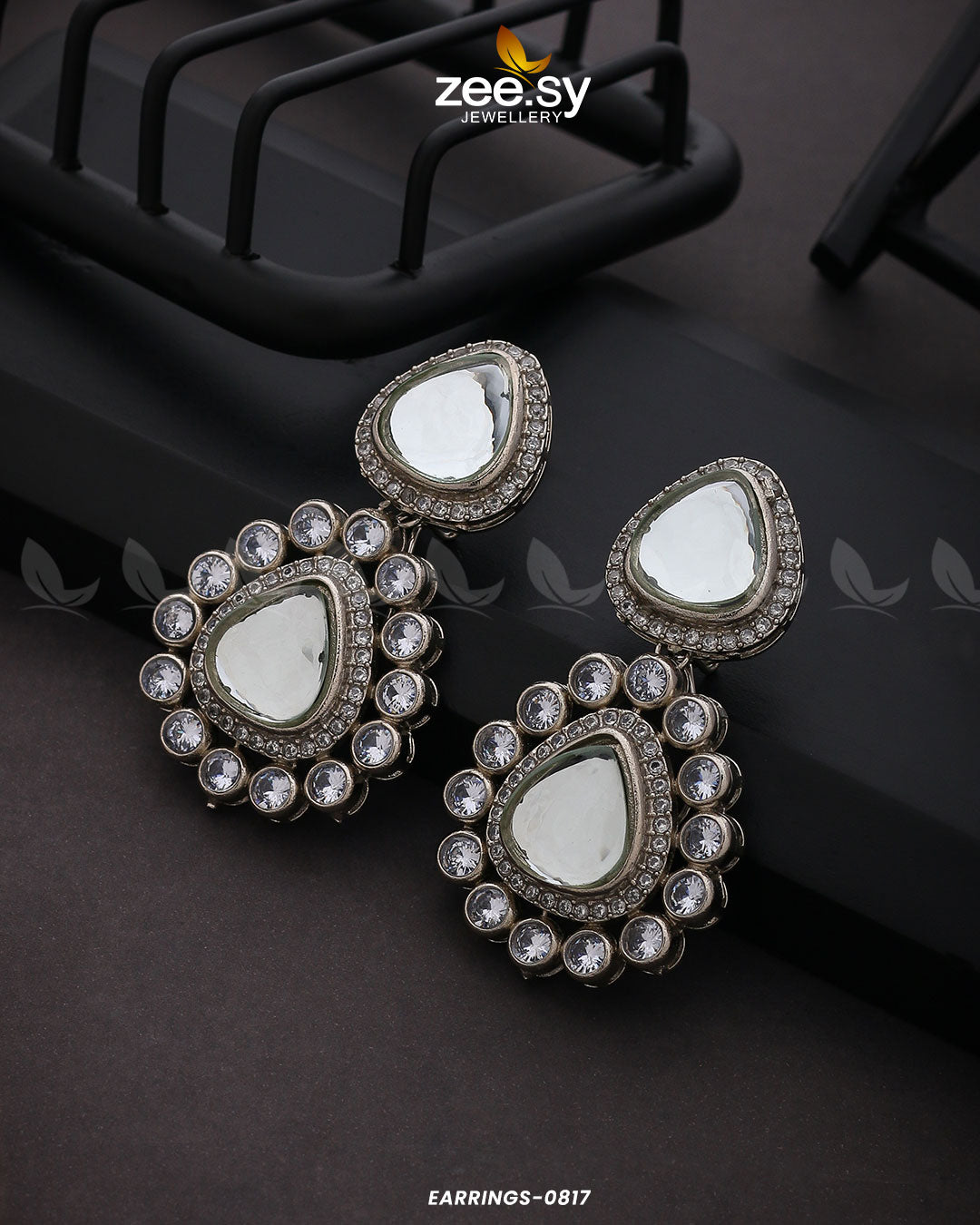 Earrings-0817 - by - Libasekhas UK - Registered Vendor of : Zeesy - 100% Original Designer Dresss