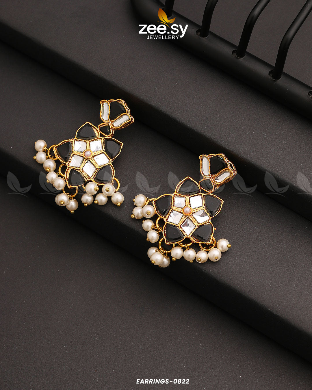 Earrings-0822 - by - Libasekhas UK - Registered Vendor of : Zeesy - 100% Original Designer Dresss