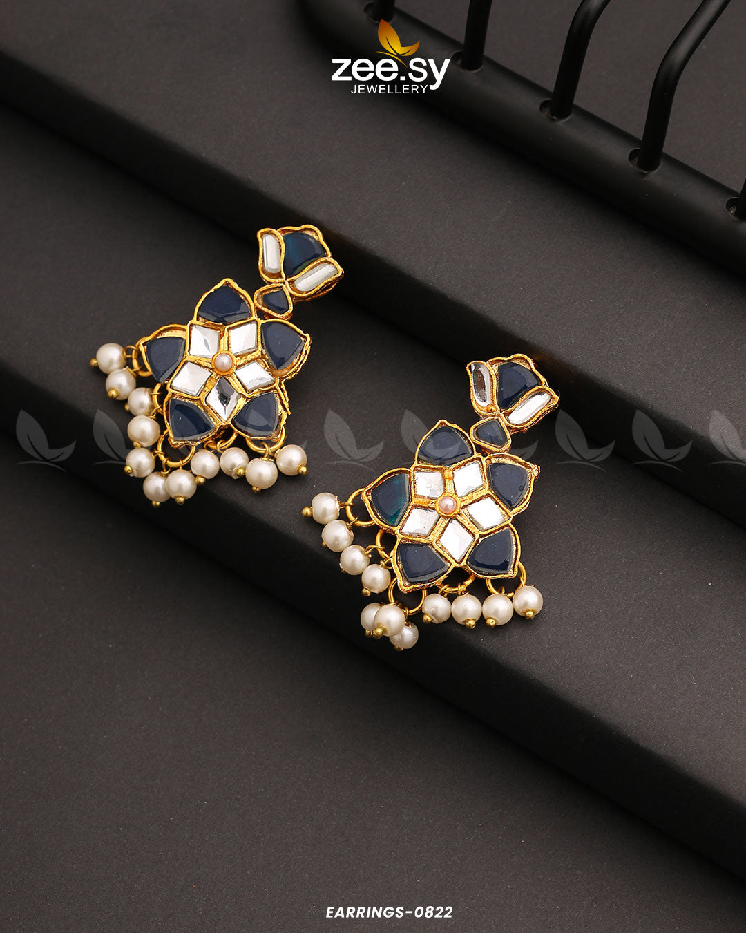 Earrings-0822 - by - Libasekhas UK - Registered Vendor of : Zeesy - 100% Original Designer Dresss