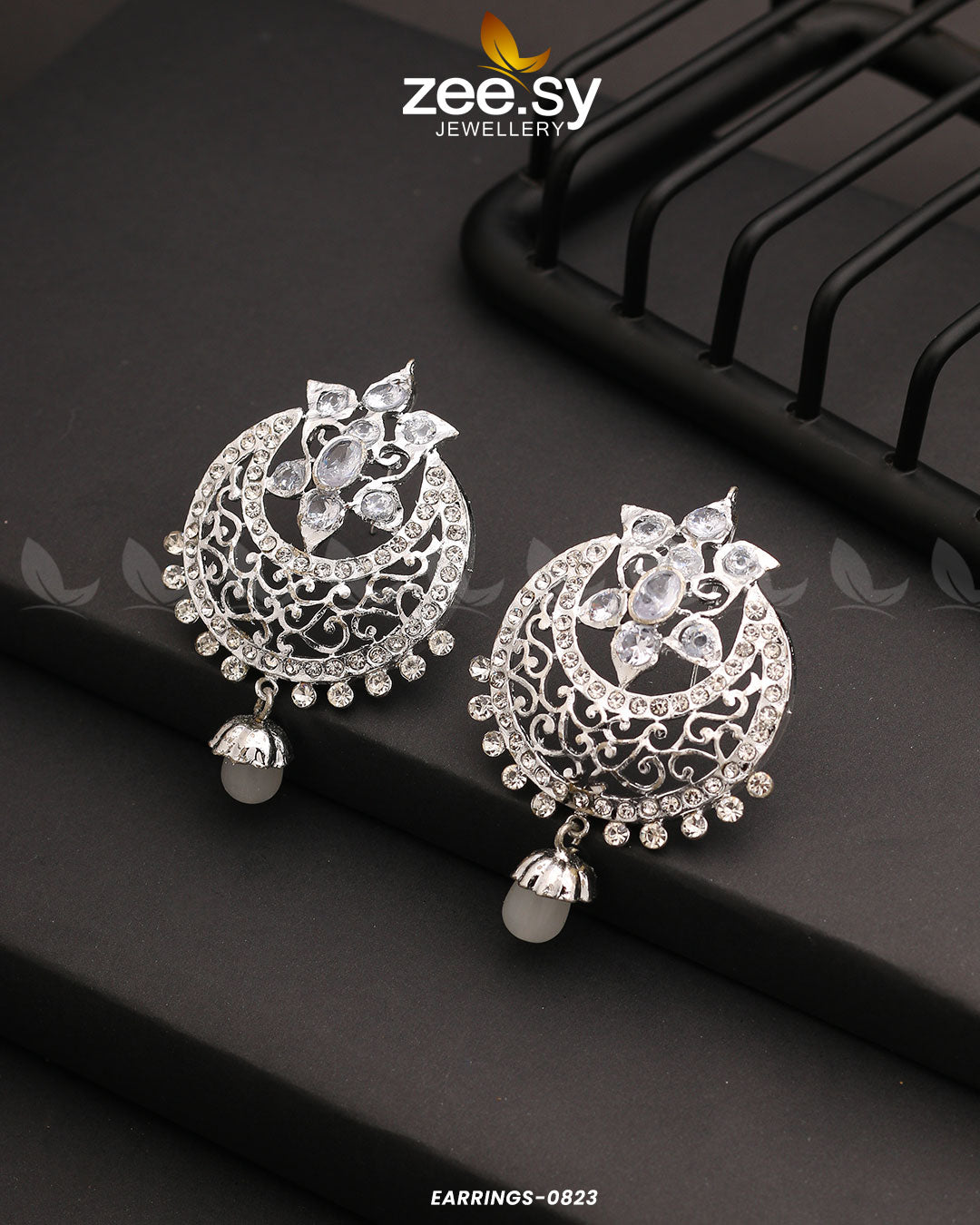 Earrings-0823 - by - Libasekhas UK - Registered Vendor of : Zeesy - 100% Original Designer Dresss