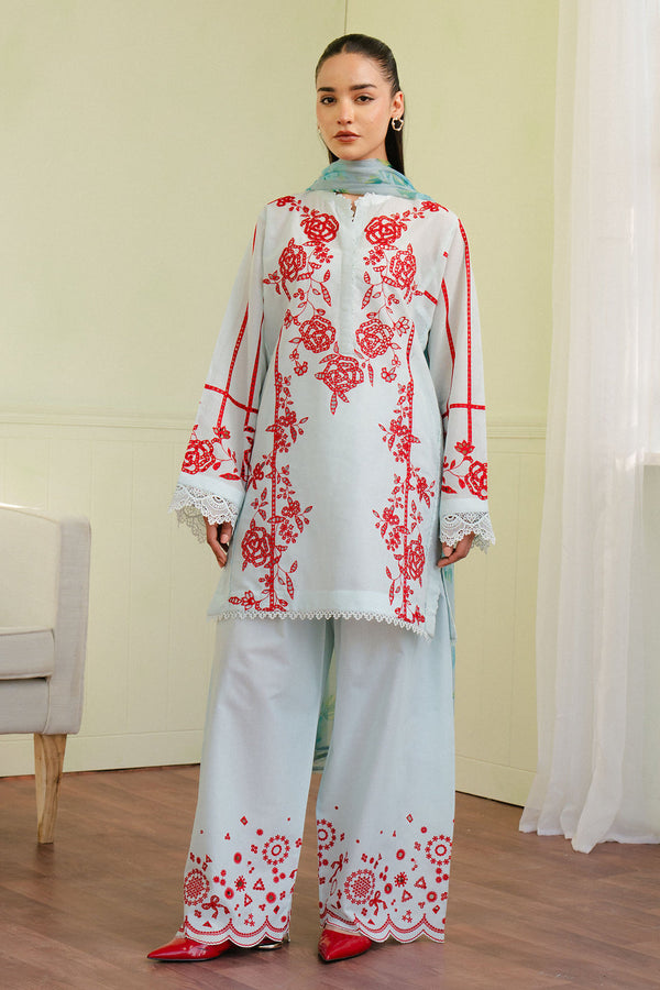 Zara Shahjahan | Coco Lawn 25 | ECLAT-7A - by - Libasekhas UK - Registered Vendor of : Zara Shahjahan - 100% Original Designer Dresss