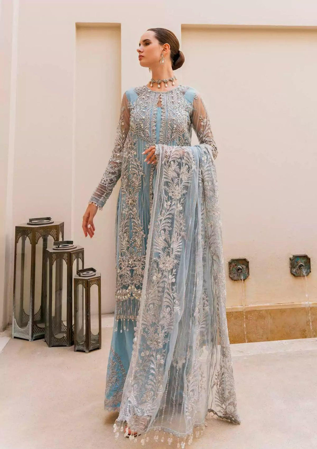 Elaf Premium | Evara Wedding Formals 23 | EEW-07 ZARA - by - Libasekhas UK - Registered Vendor of : Elaf Premium - 100% Original Designer Dresss