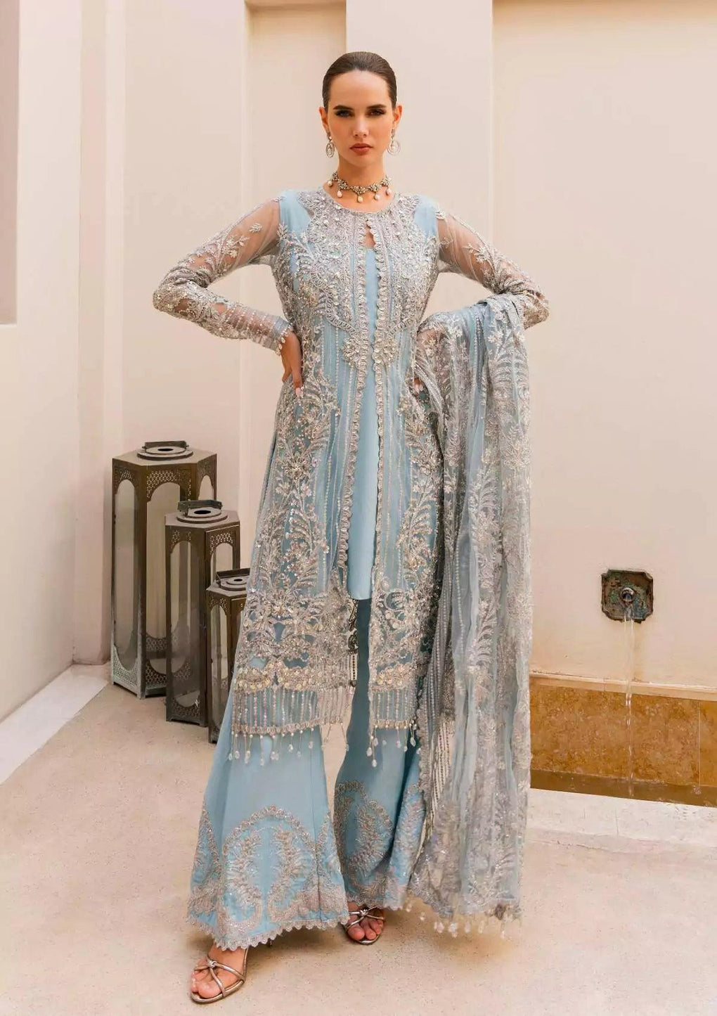Elaf Premium | Evara Wedding Formals 23 | EEW-07 ZARA - by - Libasekhas UK - Registered Vendor of : Elaf Premium - 100% Original Designer Dresss