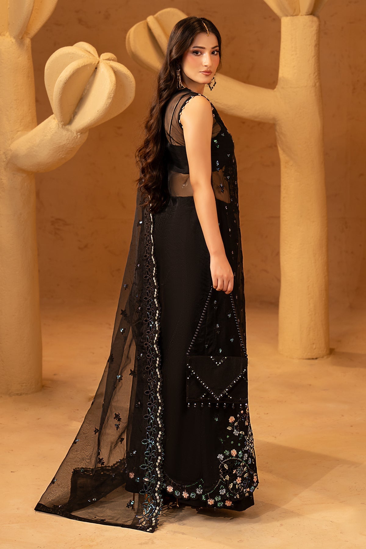 Maryams | Noir Luxury Formals | Seraphina - by Libasekhas UK - Registered Vendor of : Maryams - 100% Original Designer Dress