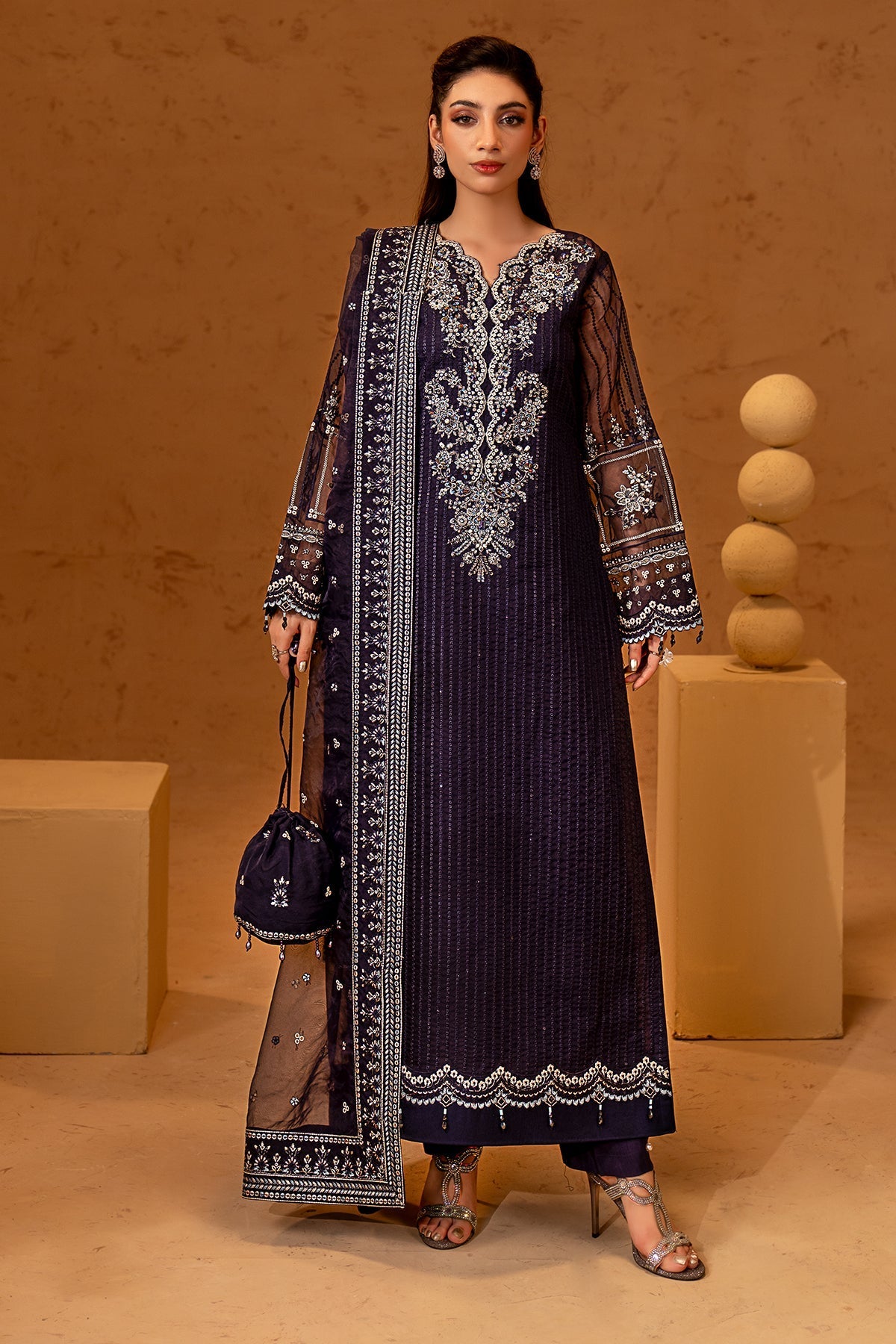 Maryams | Noir Luxury Formals | Sofia - by Libasekhas UK - Registered Vendor of : Maryams - 100% Original Designer Dress