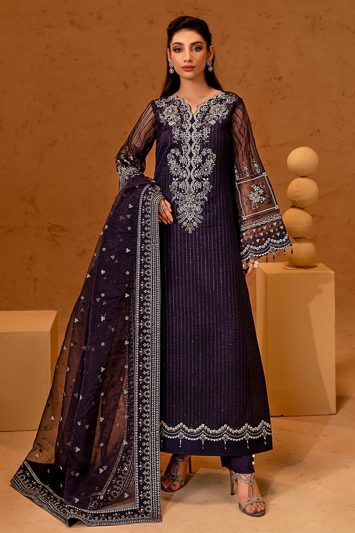 Maryams | Noir Luxury Formals | Sofia - by Libasekhas UK - Registered Vendor of : Maryams - 100% Original Designer Dress