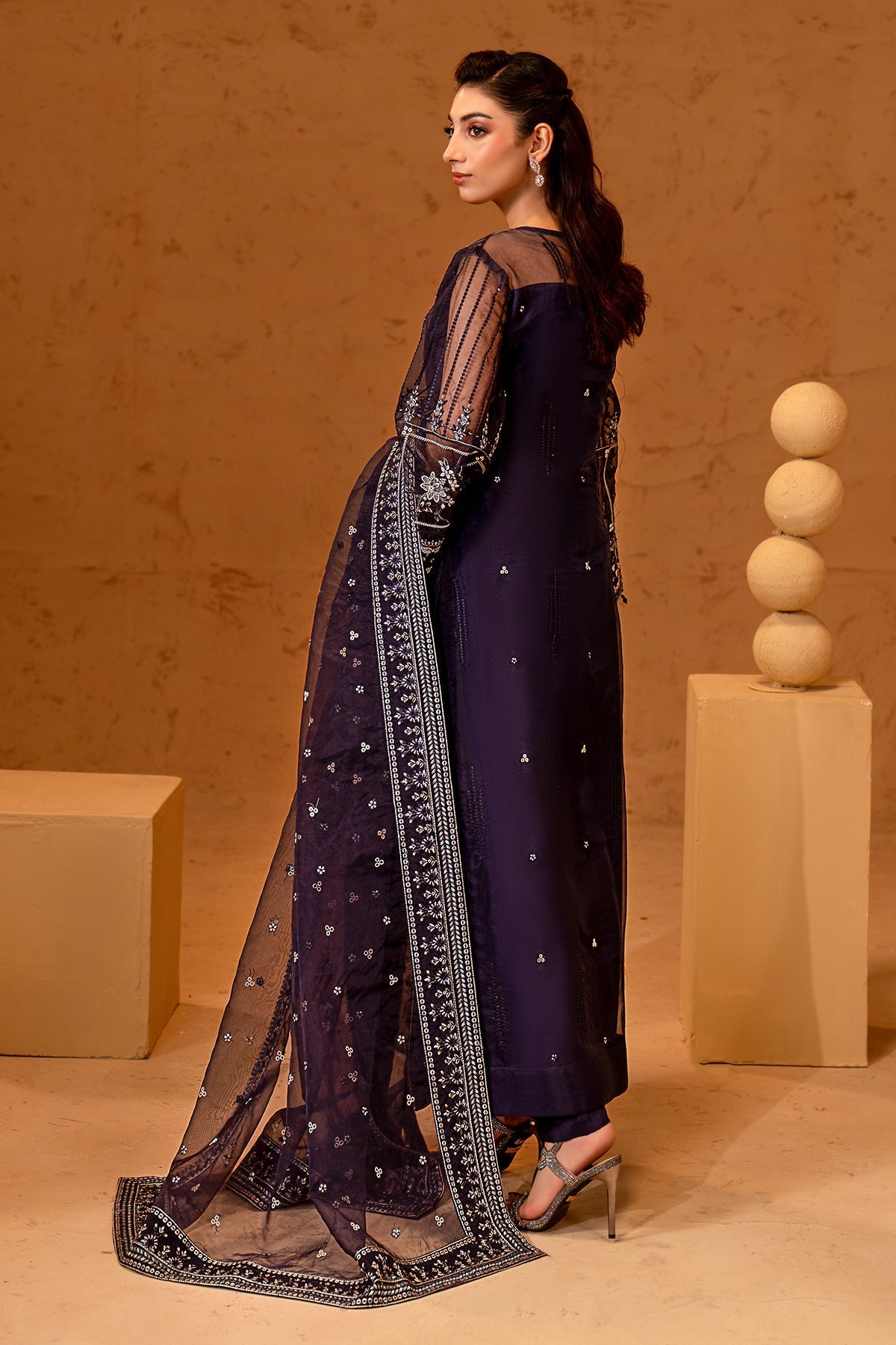 Maryams | Noir Luxury Formals | Sofia - by Libasekhas UK - Registered Vendor of : Maryams - 100% Original Designer Dress