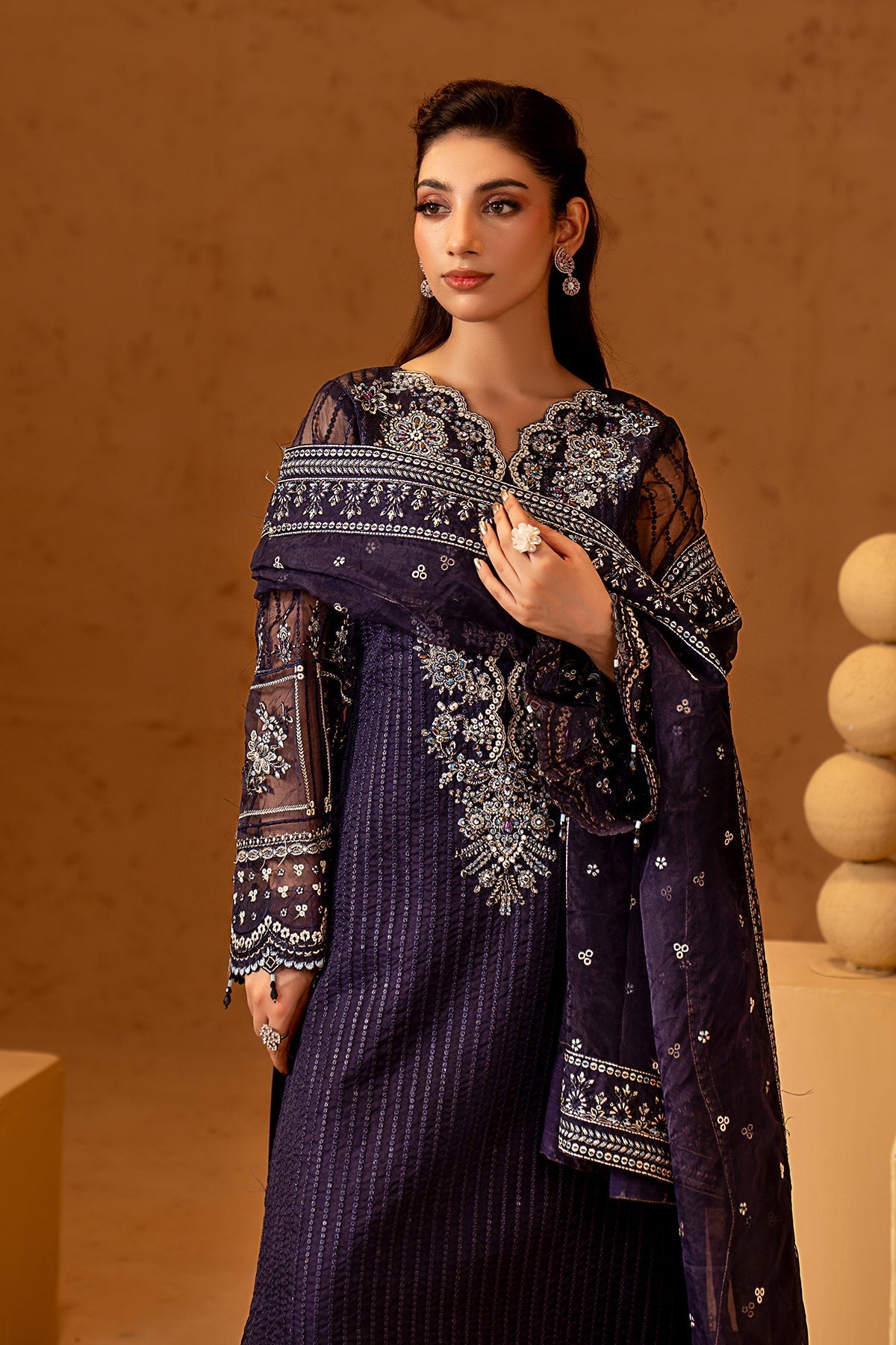 Maryams | Noir Luxury Formals | Sofia - by Libasekhas UK - Registered Vendor of : Maryams - 100% Original Designer Dress