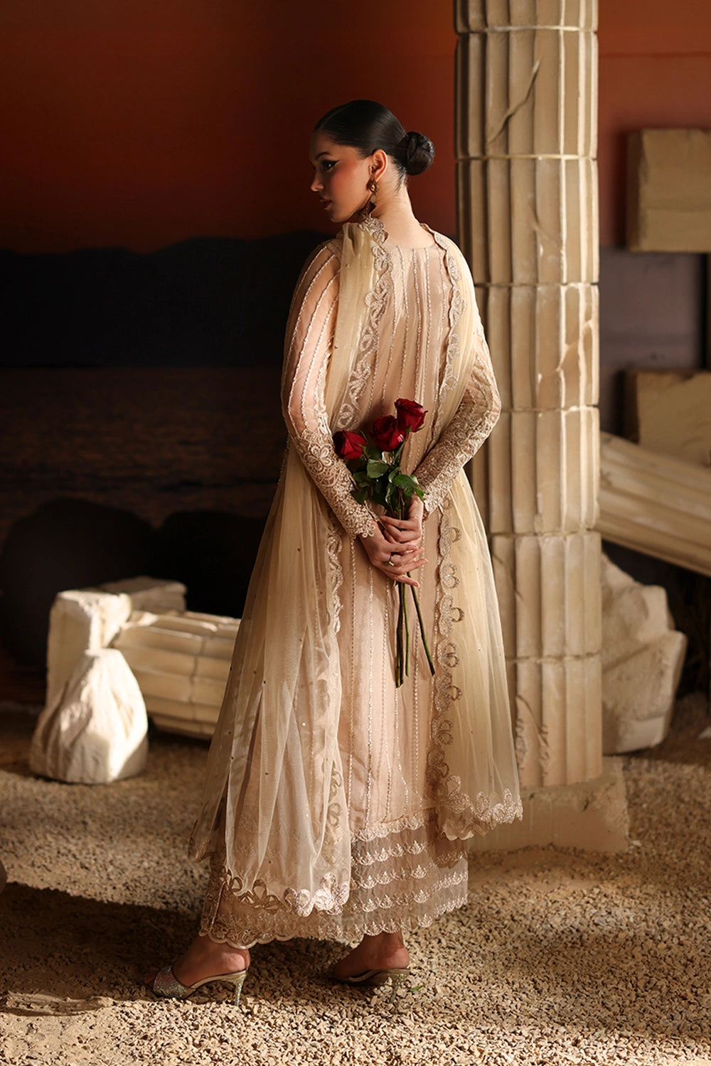 Azure | Luxe Formals | Elan - by Libasekhas UK - Registered Vendor of : Azure - 100% Original Designer Dress