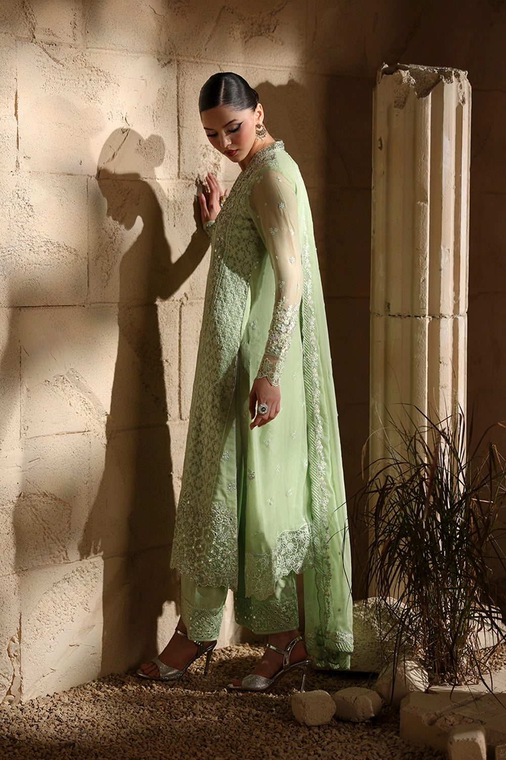 Azure | Luxe Formals | Elara - by Libasekhas UK - Registered Vendor of : Azure - 100% Original Designer Dress