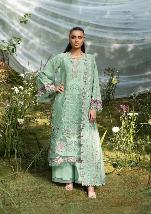 Elaf Premium | Luxury Lawn 26 | ELQ-3A DAISY CHAIN - by Libasekhas UK - Registered Vendor of : Elaf Premium - 100% Original Designer Dress
