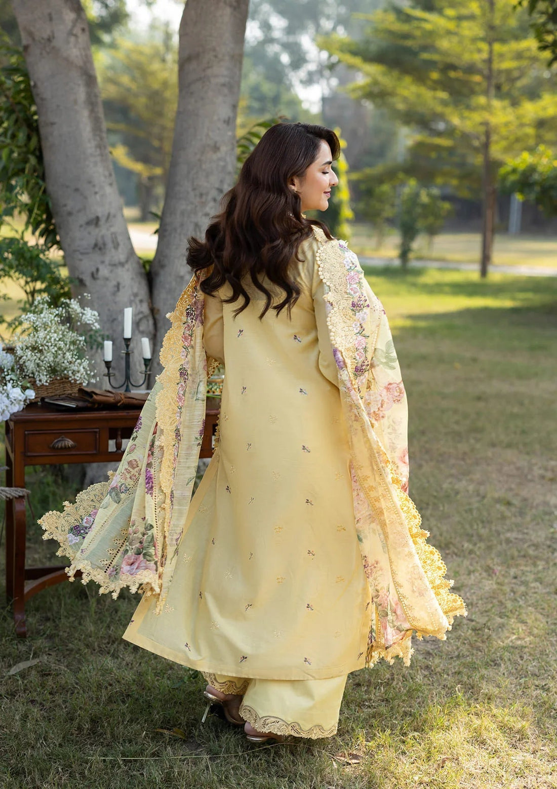 Elaf Premium | Luxury Lawn 26 | ELY-05 SOUCI - by Libasekhas UK - Registered Vendor of : Elaf Premium - 100% Original Designer Dress