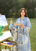 Elaf Premium | Luxury Lawn 26 | ELY-1B SERENITY - by Libasekhas UK - Registered Vendor of : Elaf Premium - 100% Original Designer Dress