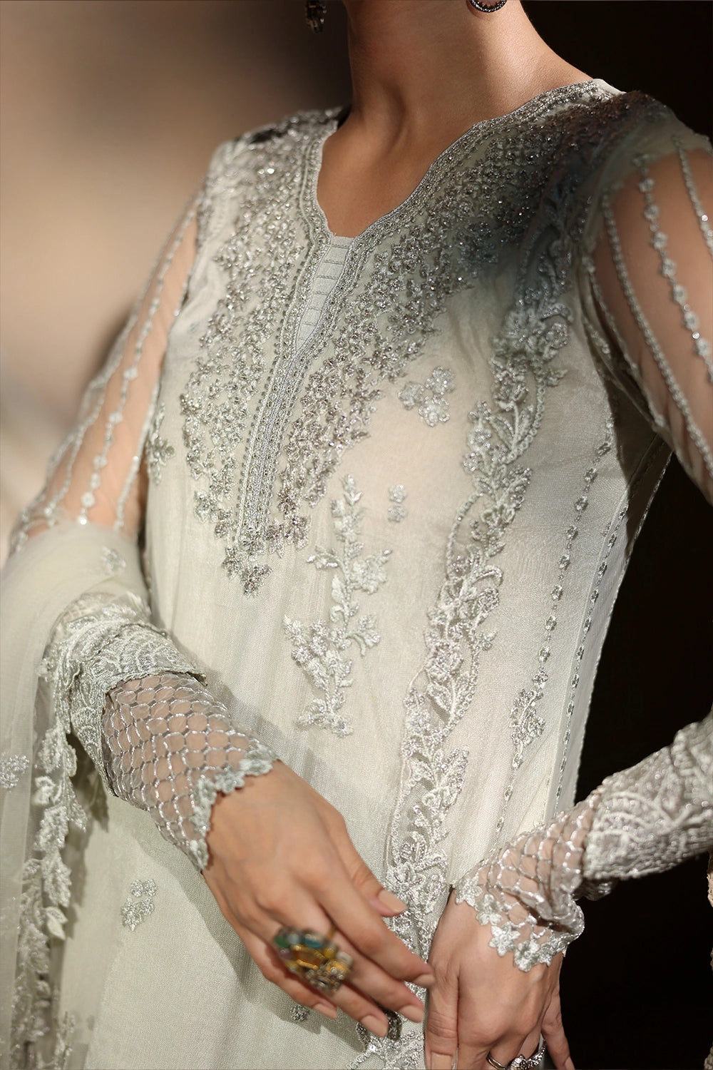 Azure | Luxe Formals | Elysian - by Libasekhas UK - Registered Vendor of : Azure - 100% Original Designer Dress