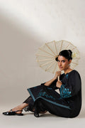 Azure | Chic Essentials | Emerald Galaxy - by Libasekhas UK - Registered Vendor of : Azure - 100% Original Designer Dress