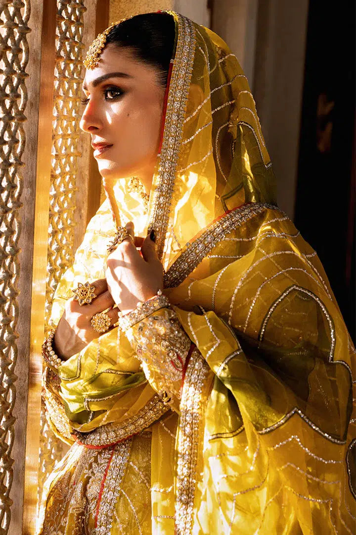 Erum Khan | Jahan Wedding 23 | Suraj Mukhi - by - Libasekhas UK - Registered Vendor of : Erum Khan - 100% Original Designer Dresss