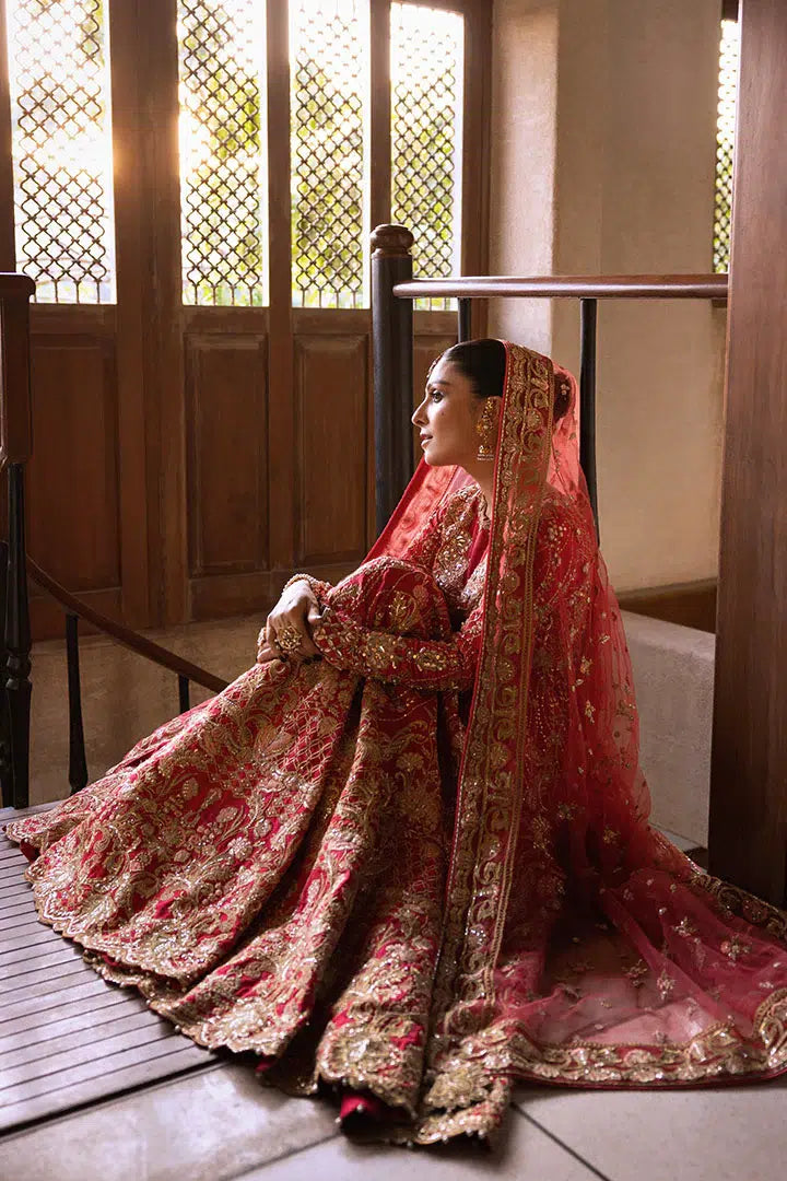Erum Khan | Jahan Wedding 23 | Rani - by - Libasekhas UK - Registered Vendor of : Erum Khan - 100% Original Designer Dresss