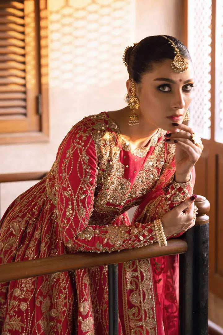 Erum Khan | Jahan Wedding 23 | Rani - by - Libasekhas UK - Registered Vendor of : Erum Khan - 100% Original Designer Dresss