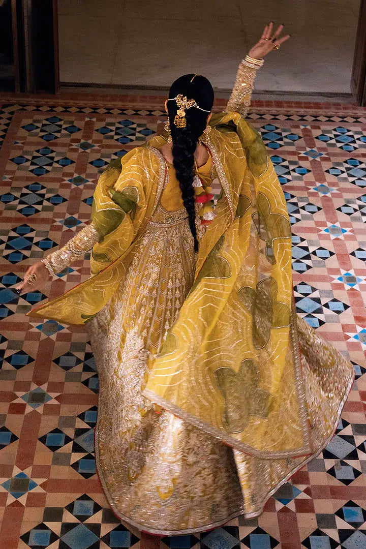 Erum Khan | Jahan Wedding 23 | Suraj Mukhi - by - Libasekhas UK - Registered Vendor of : Erum Khan - 100% Original Designer Dresss